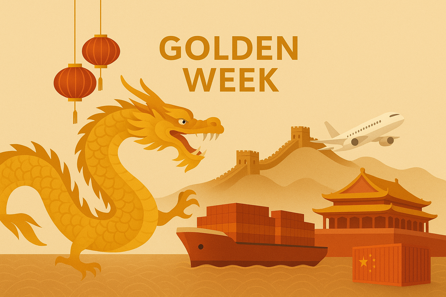 La Golden Week en China: Desafíos Logísticos y Estrategias para el Flete Global
