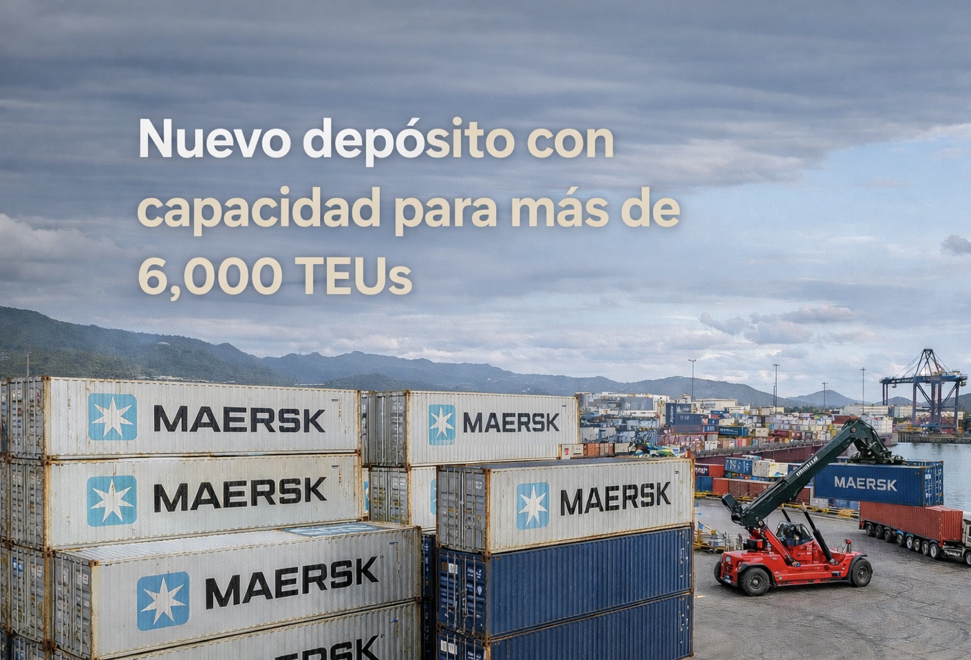 Maersk amplía su infraestructura logística en Manzanillo con nuevo depósito de alta capacidad