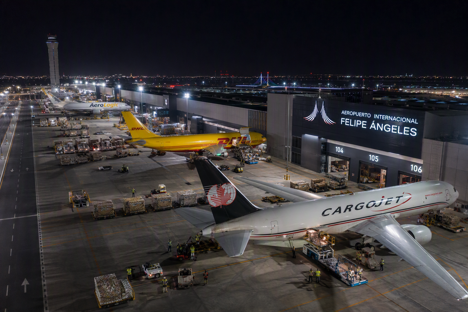 El AIFA se consolida como el principal hub de carga aérea de México, pero la disputa bilateral con EE.UU. sigue sin resolverse del todo
