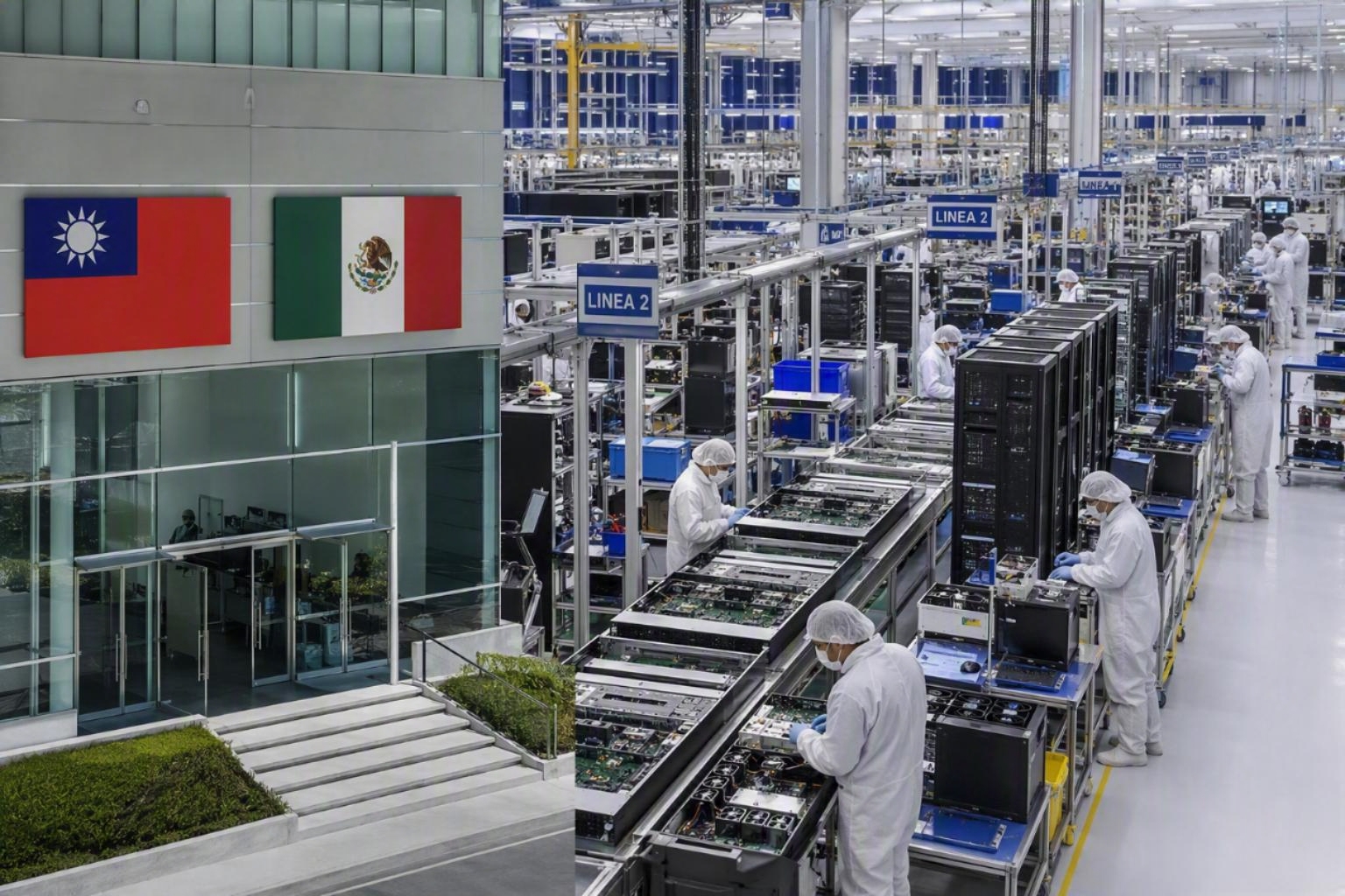 Taiwán se convirtió en el tercer proveedor más importante de México y está redibujando la logística del corredor tecnológico nacional